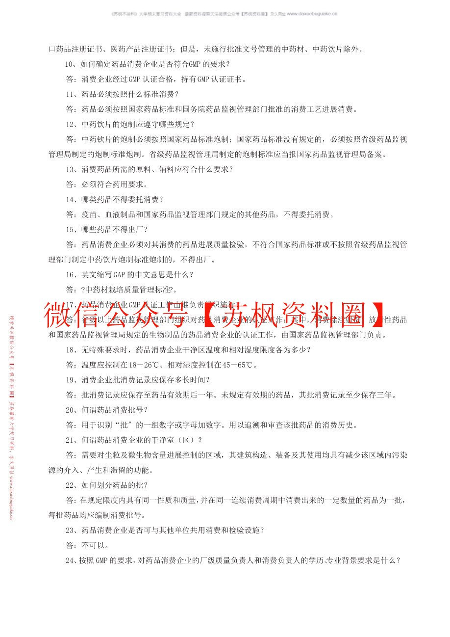 药品生产管理